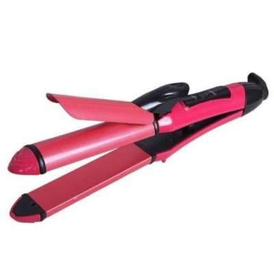 2 In 1 Hair Straightener And Curler Hair PINK Profile Picture
